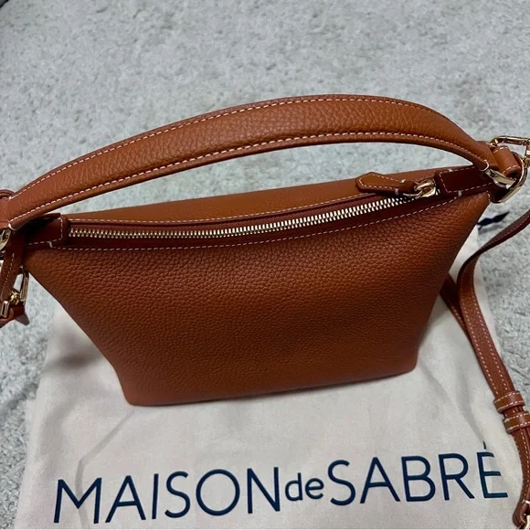 MAISON de SABRÉ small leather soft hobo - Picture 11 of 16